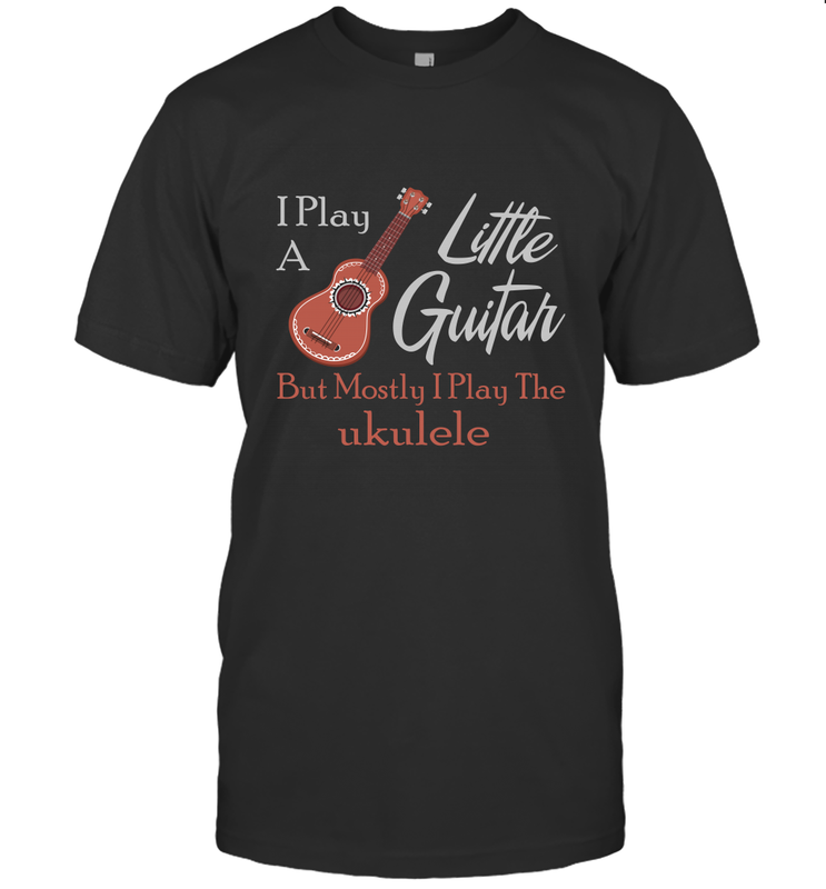 Funny Ukulele Tshirts Musician Little Guitar Men's T-Shirt - Mint Teeshirt