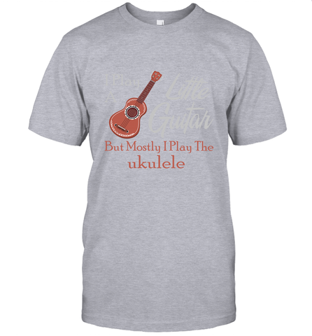 Funny Ukulele Tshirts Musician Little Guitar Men's T-Shirt - Mint Teeshirt